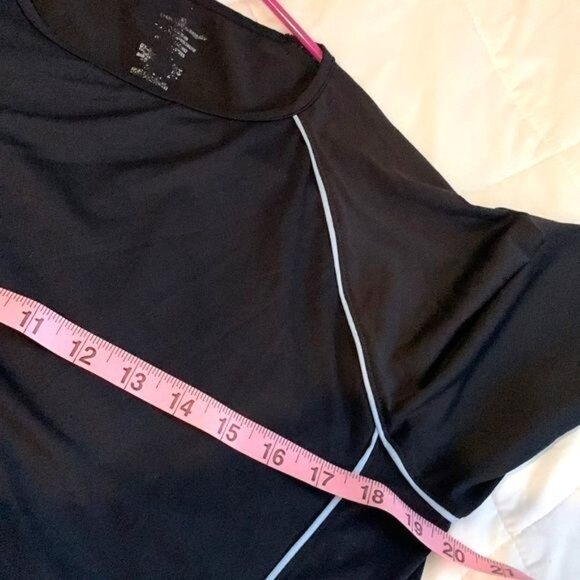 Terramar Womens Body-Sensors Black Performance Base Layer Set XL 100% Polyester - Picture 9 of 10